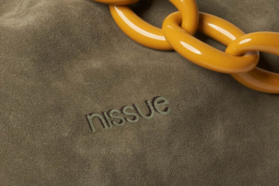 Nissue Hobo Handbag in Truffle