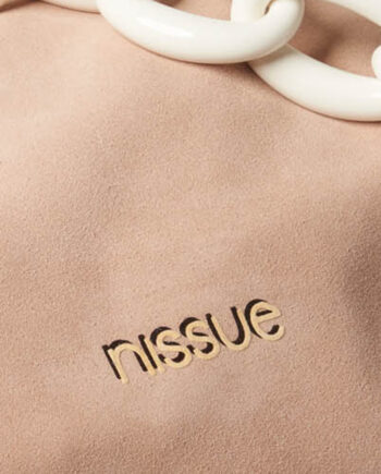 Nissue Hobo Handbag in Rose